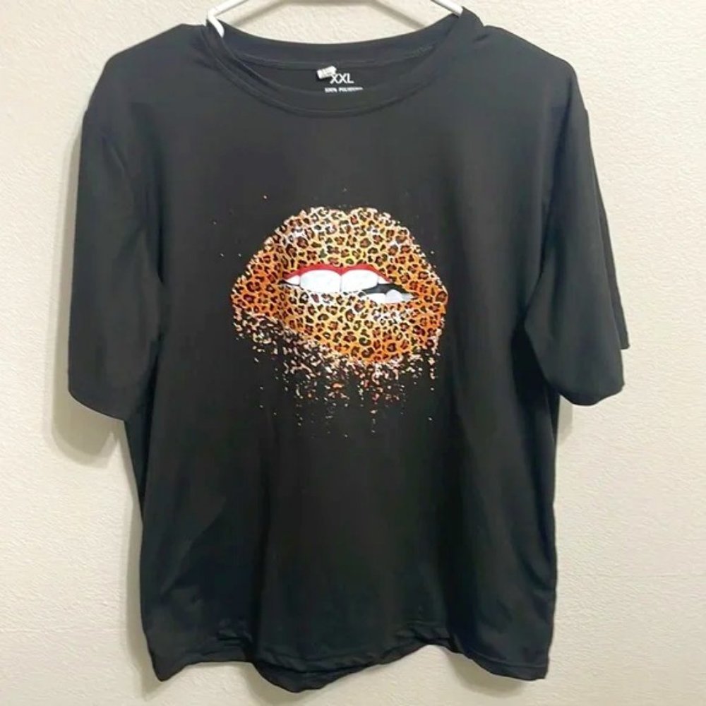 Boutique style black Tee XXL - Picture 1 of 1